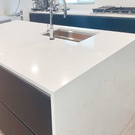 Full Marble Kitchen Island