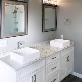 Full Cabinet in Bathroom